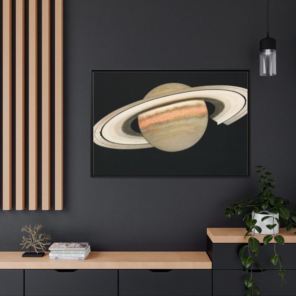 88289-1450.jpg Lithograph Saturne by F. Meheux Framed Canvas