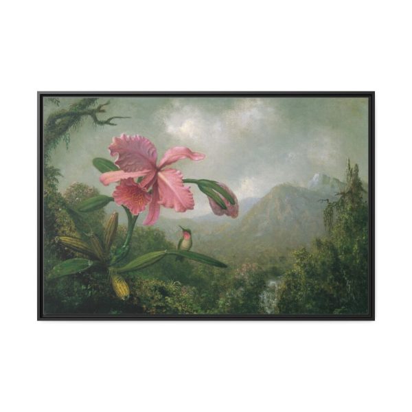 88289-151.jpg Heade Orchid by Martin Johnson Framed Canvas