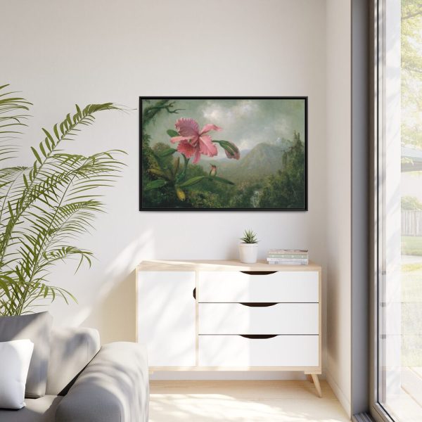88289-153.jpg Heade Orchid by Martin Johnson Framed Canvas