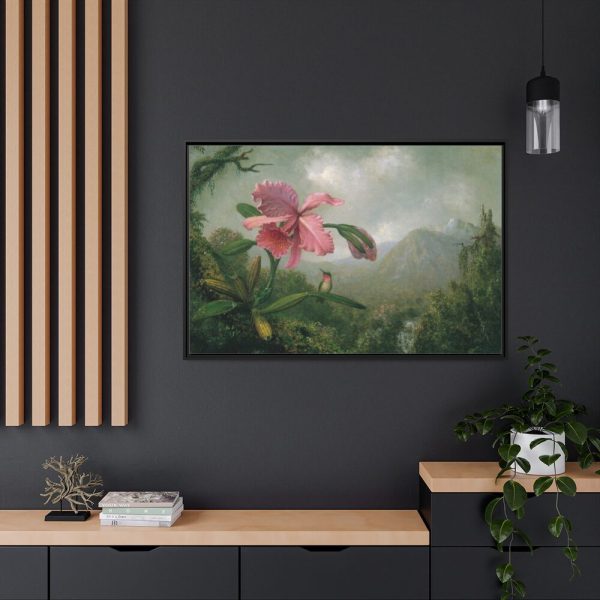 88289-154.jpg Heade Orchid by Martin Johnson Framed Canvas