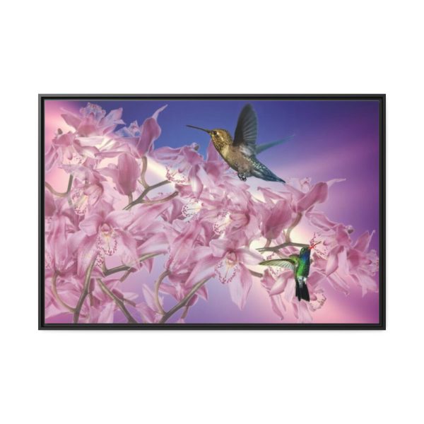 88289-161.jpg Pink Orchid Framed Canvas