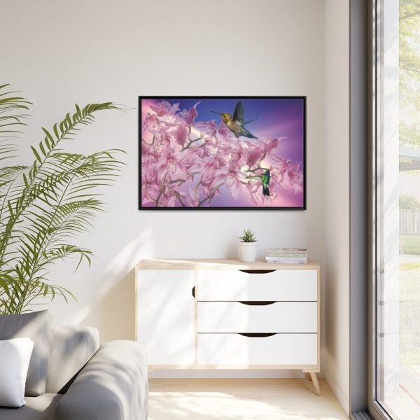 88289-163.jpg Pink Orchid Framed Canvas
