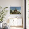 88289-183.jpg Hunting Dogs by Francisco Goya Framed Canvas