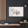 Beautiful White Orchid Framed Canvas
