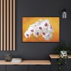 88289-209.jpg Orchid Plant Flower Framed Canvas