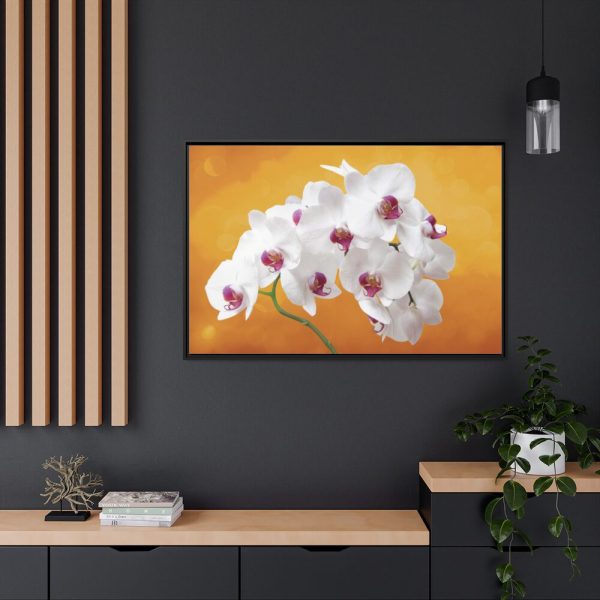 88289-209.jpg Orchid Plant Flower Framed Canvas