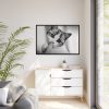 88289-218.jpg Kitten and Finger Framed Canvas