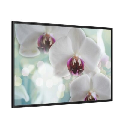 Flowering Plant Framed Canvas