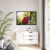 Red Lily Framed Canvas