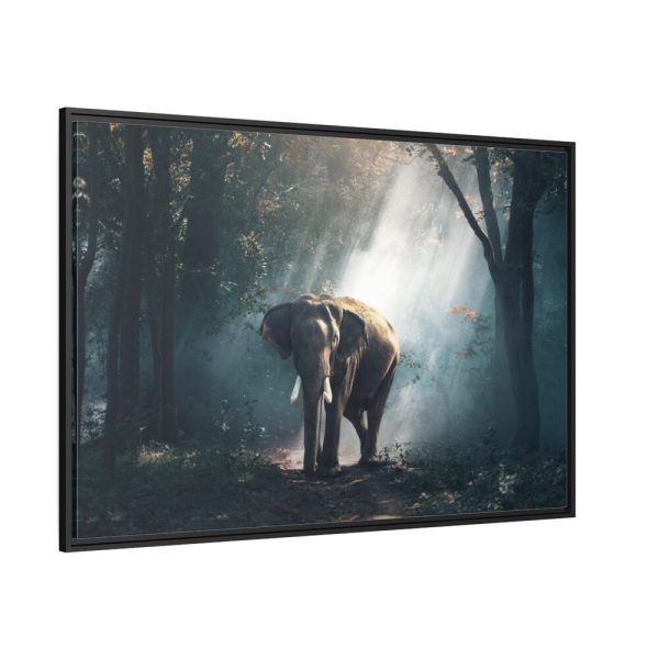 88289-275.jpg Elephant in Nature Framed Canvas