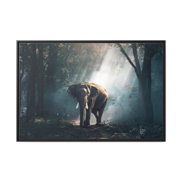 88289-276.jpg Elephant in Nature Framed Canvas