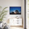 88289-288.jpg Elephant and Sunset Framed Canvas