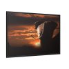 88289-295.jpg Elephant and Yellow Sky Framed Canvas