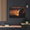 88289-299.jpg Elephant and Yellow Sky Framed Canvas