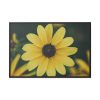 88289-326.jpg Blooming Yellow Petaled Flowers Framed Canvas