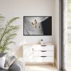 Bloom Lily Framed Canvas