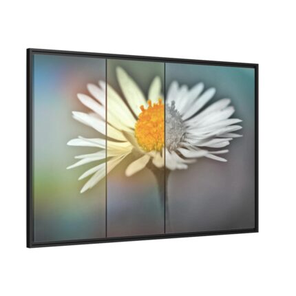 Flowering Plant Framed Canvas