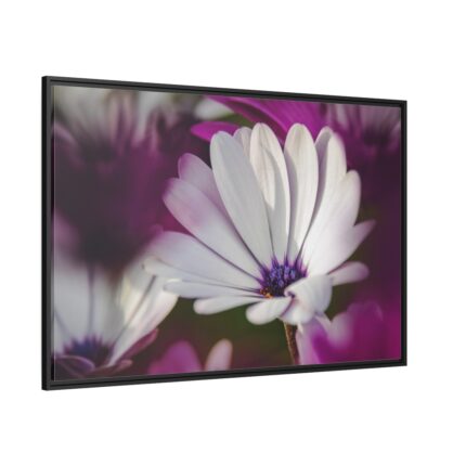 Flowering Plant Framed Canvas