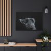 Cute Gray Cat Framed Canvas