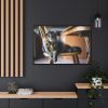 88289-389.jpg Beautiful Cat on Chair Framed Canvas