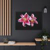 Tiger Lily Flower Framed Canvas