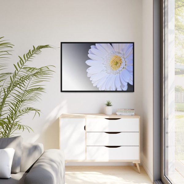 88289-393.jpg White Gerbera Framed Canvas