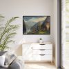 88289-443.jpg Mountain Lake Landscape Framed Canvas