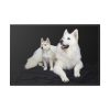88289-46.jpg White Swiss Shepherds Framed Canvas