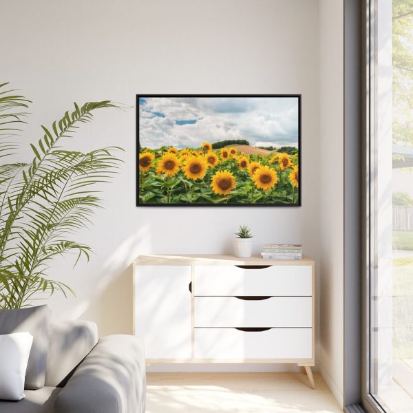88289-463.jpg Agriculture Sunflower Framed Canvas