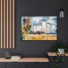88289-474.jpg Grain Elevator, Kansas by Robert Johnson Framed Canvas