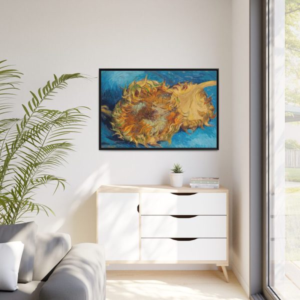 88289-478.jpg Sunflowers by Vincent Van Gogh Framed Canvas