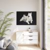 88289-48.jpg White Swiss Shepherds Framed Canvas