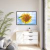 88289-483.jpg Farming Yellow Flowers Framed Canvas