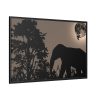 88289-520.jpg Moon Against Light Sky Framed Canvas