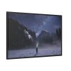 88289-541.jpg Person Facing Towards Snow Mountains Framed Canvas