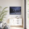 88289-543.jpg Person Facing Towards Snow Mountains Framed Canvas