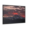 88289-546.jpg Mountain Under Cloudy Skies at Daytime Framed Canvas