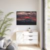 88289-548.jpg Mountain Under Cloudy Skies at Daytime Framed Canvas