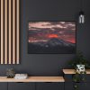 88289-549.jpg Mountain Under Cloudy Skies at Daytime Framed Canvas