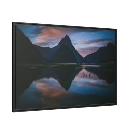 Milford Sound New Zealand Framed Canvas