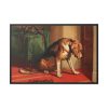 Suspense by Edwin Landseer Framed Canvas