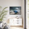 88289-588.jpg Bottle Dolphin in Desert Framed Canvas