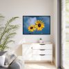 88289-593.jpg Blue Sky and Sunflower Framed Canvas