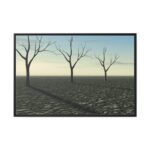Abstract Concept Art Dead Framed Canvas - Image 2