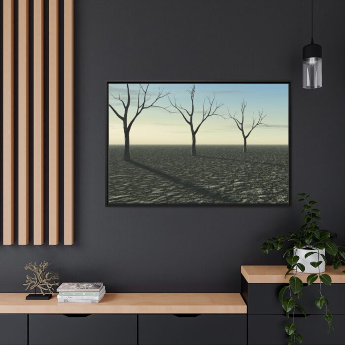 Abstract Concept Art Dead Framed Canvas - Image 5