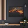 88289-609.jpg Mountain and Colors in the Sky Framed Canvas