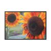 88289-631.jpg Colorful Orange Sunflower Framed Canvas