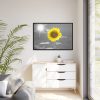 88289-638.jpg Beauty Sunflower Framed Canvas