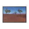 Desert in Africa Framed Canvas