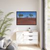 Desert in Africa Framed Canvas
